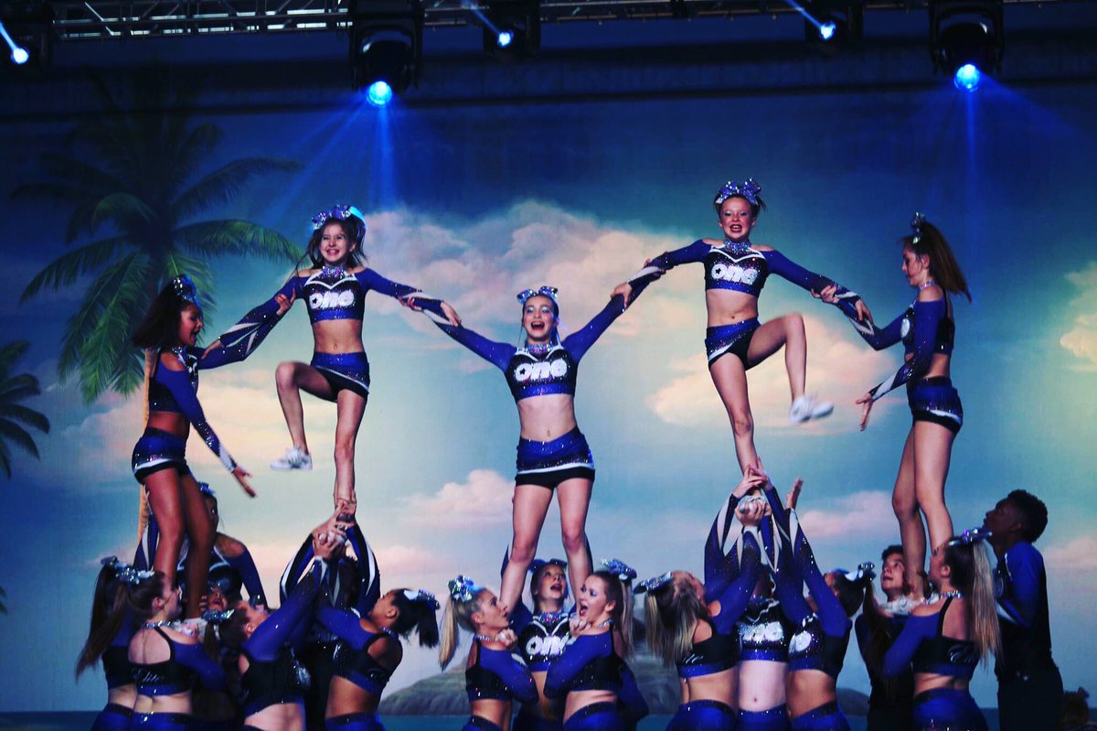 oneelite13's tweet image. Amazing weekend @AmChamps for one elite Allstars! 💙🖤#oe #oneelite.                                                    Dream 1st, Addiction 1st and judges choice building technique , Ambition 1st, Desire 2nd, Obsession 2nd, Love 2nd, Devotion 3rd!!!