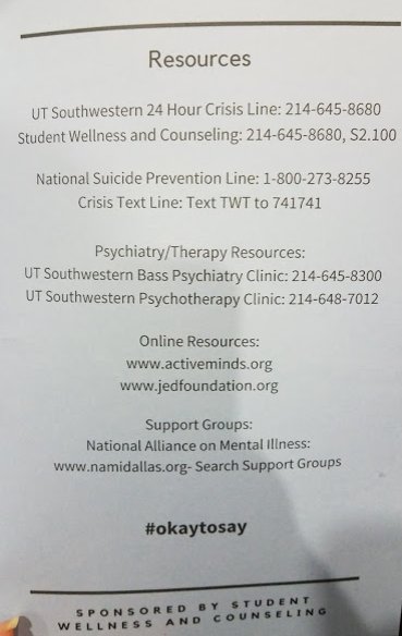 CellebraTez's tweet photo. New #blogger post has been uploaded! Finally was able to get some thoughts on an event hosted by #UTSW on #AcknowledgingOurHumanity #OkayToSay
Hope you enjoy the read! Let us change the stigma! #MentalHealthAwareness
https://t.co/ldEATLRceJ https://t.co/HmFyuOqErq
