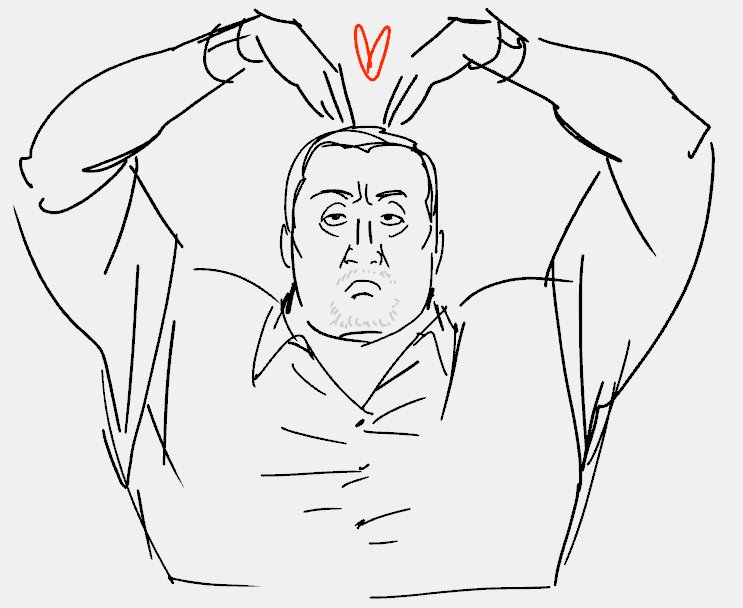 drawing a random madongsuk for @killlertune helped me revitalize and go back go work happy hearted 