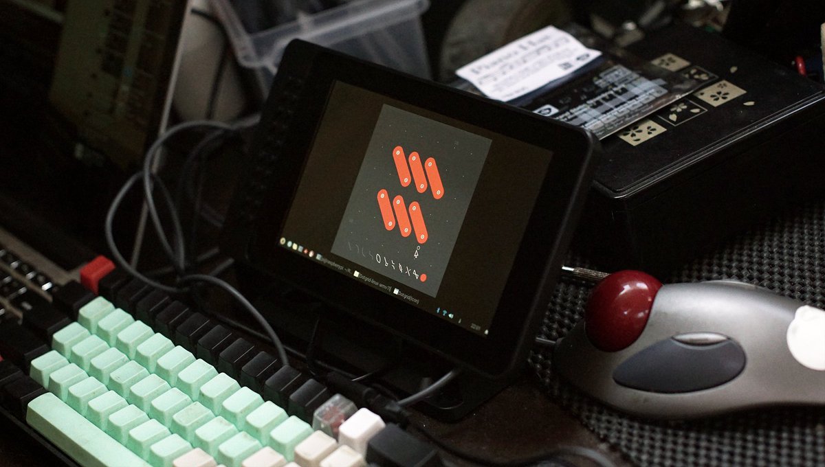 neauoire's tweet photo. The Raspberry Pi build for Dotgrid is now available!
I will work at optimizing it during the next couple of days, until then it is quite usable on the new Raspberry Pi 3B+ models.
https://t.co/k2D26g5fhV https://t.co/xXlO5BBmDk