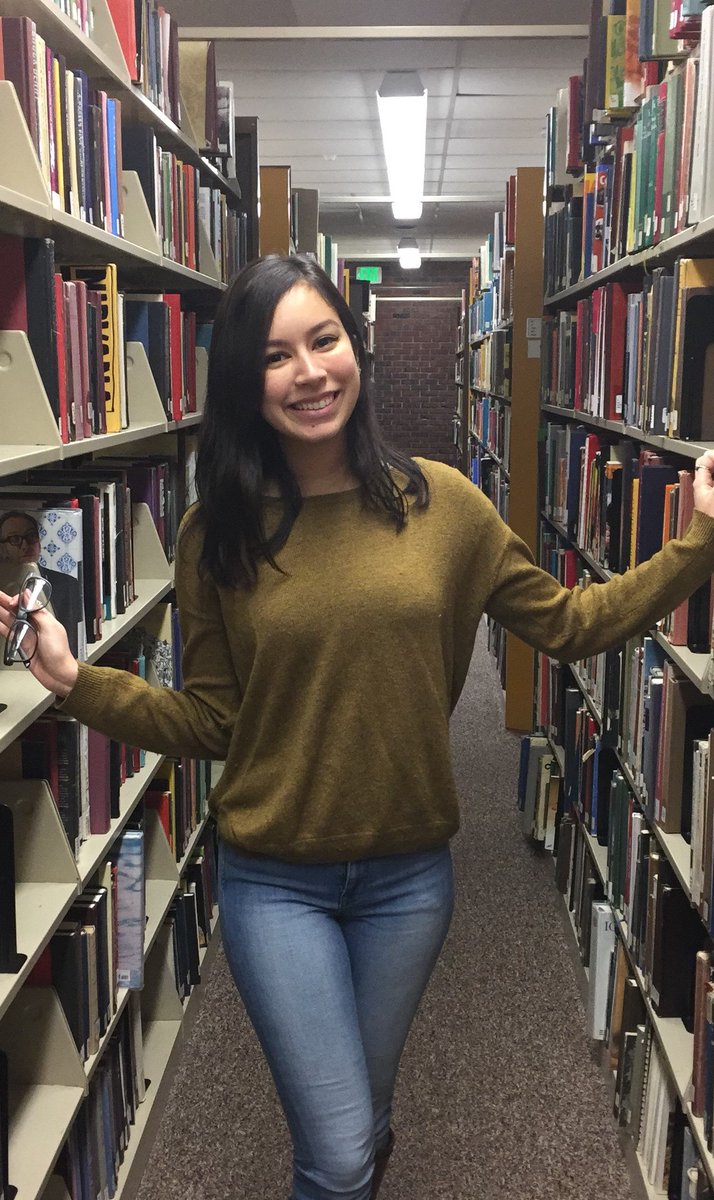 sunynplibrary's tweet image. This week's featured member of our #STLStaff is Shay! She's one of our lovely social media student interns &amp;amp; the brain behind this semester's #StudyStyle series. If you want to be featured in this series, be sure to say hi! 

#peacelovelibrary #nplibrary #npsocial