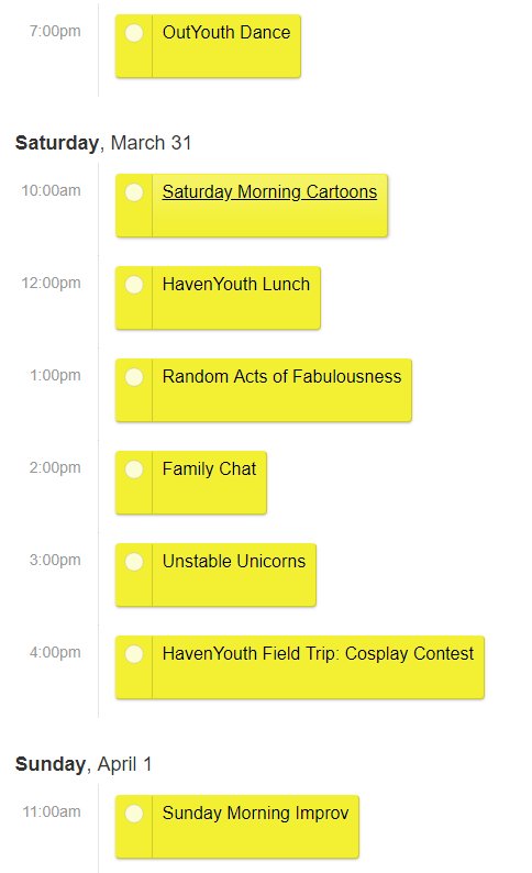 havencon tweet picture