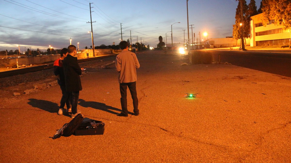 TTC_Technology's tweet image. We tested #C-FLY #drone #ABTAIN at night during the Fair.
Everything is wonderful.