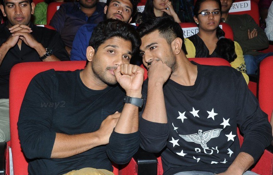 Happy Birthday RamCharan From Allu Arjun Fans   