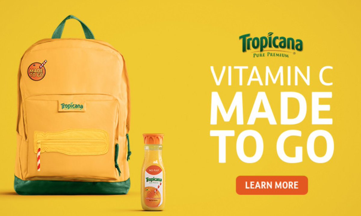 tropicana bookbag