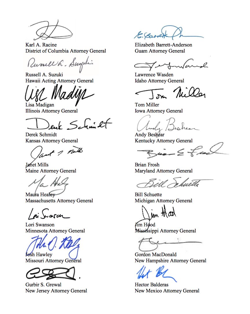 RVAwonk's tweet photo. NEW: A group of 37 state attorneys general are pressing Facebook to provide more answers regarding how Cambridge Analytica was able to obtain the data of 50 million unwitting Facebook users. https://t.co/xLrjehQes1