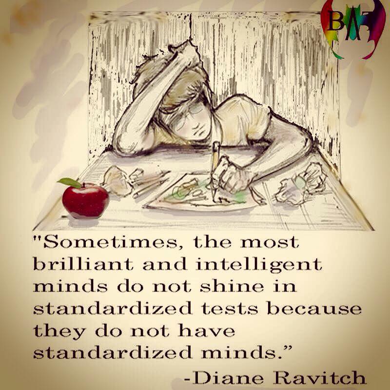 Thinking of kids and teachers across the country as they approach testing season...