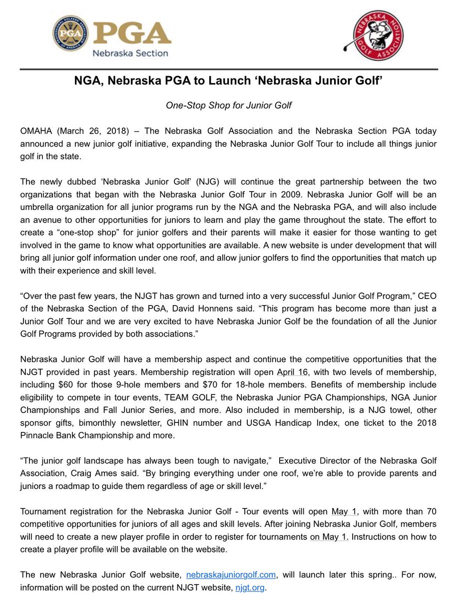 Nebraska Junior Golf tweet media