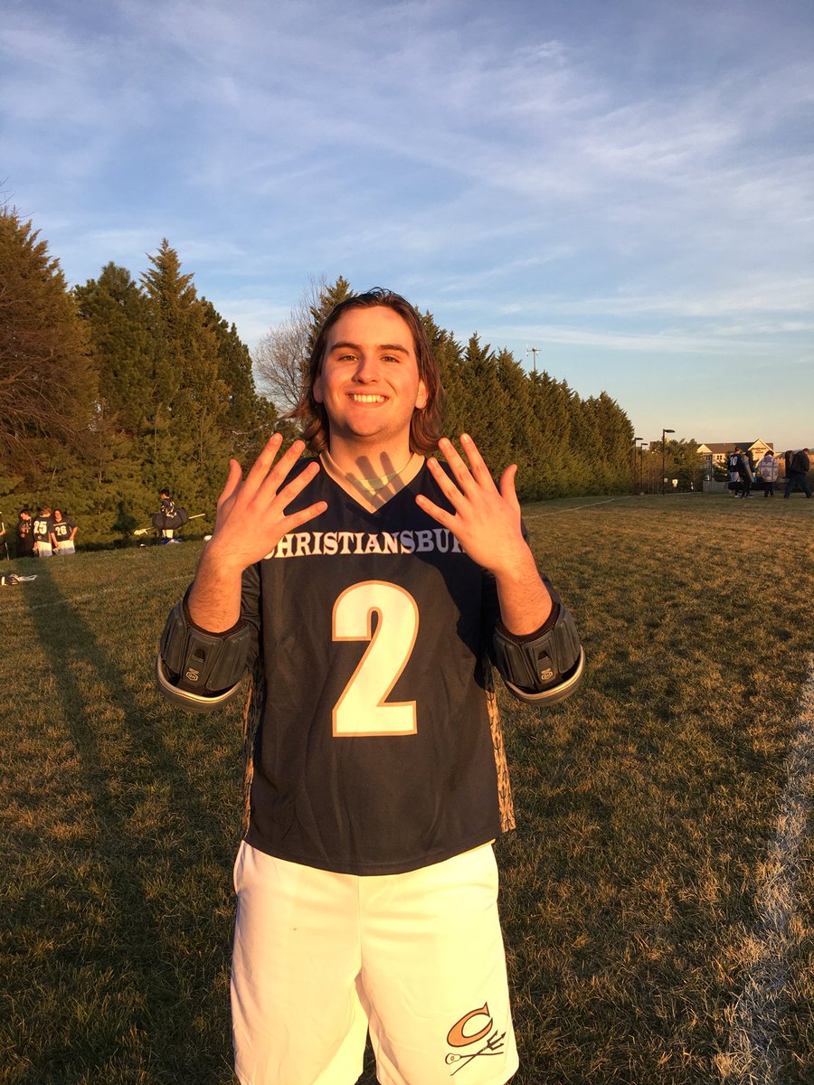CBurgMensLax's tweet photo. FINAL:
Christiansburg 19
William Fleming 7
In the first ever game in school history, your Demons handle WF. Congrats to Matthew Davidson for setting the VHSL Record for goals in a game with 10!๐ฅ๐ฅ๐ฅ
#Demons ๐ง๐ง https://t.co/Og6wO0s7oY