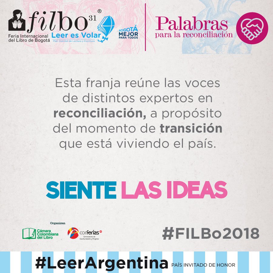Feriadellibrobogota On Twitter Palabras Para La Reconciliacion