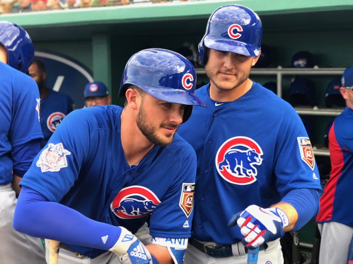 Just a couple dudes having a candid moment.