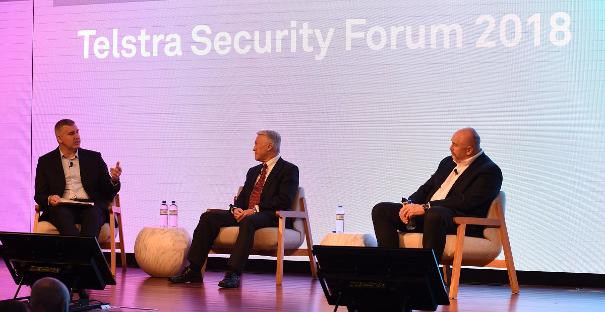 TelstraEnt's tweet photo. “It’s important to foster a strong security culture in your organisation” - @neil_sec. #SECforum18 https://t.co/wXinJJkqsO