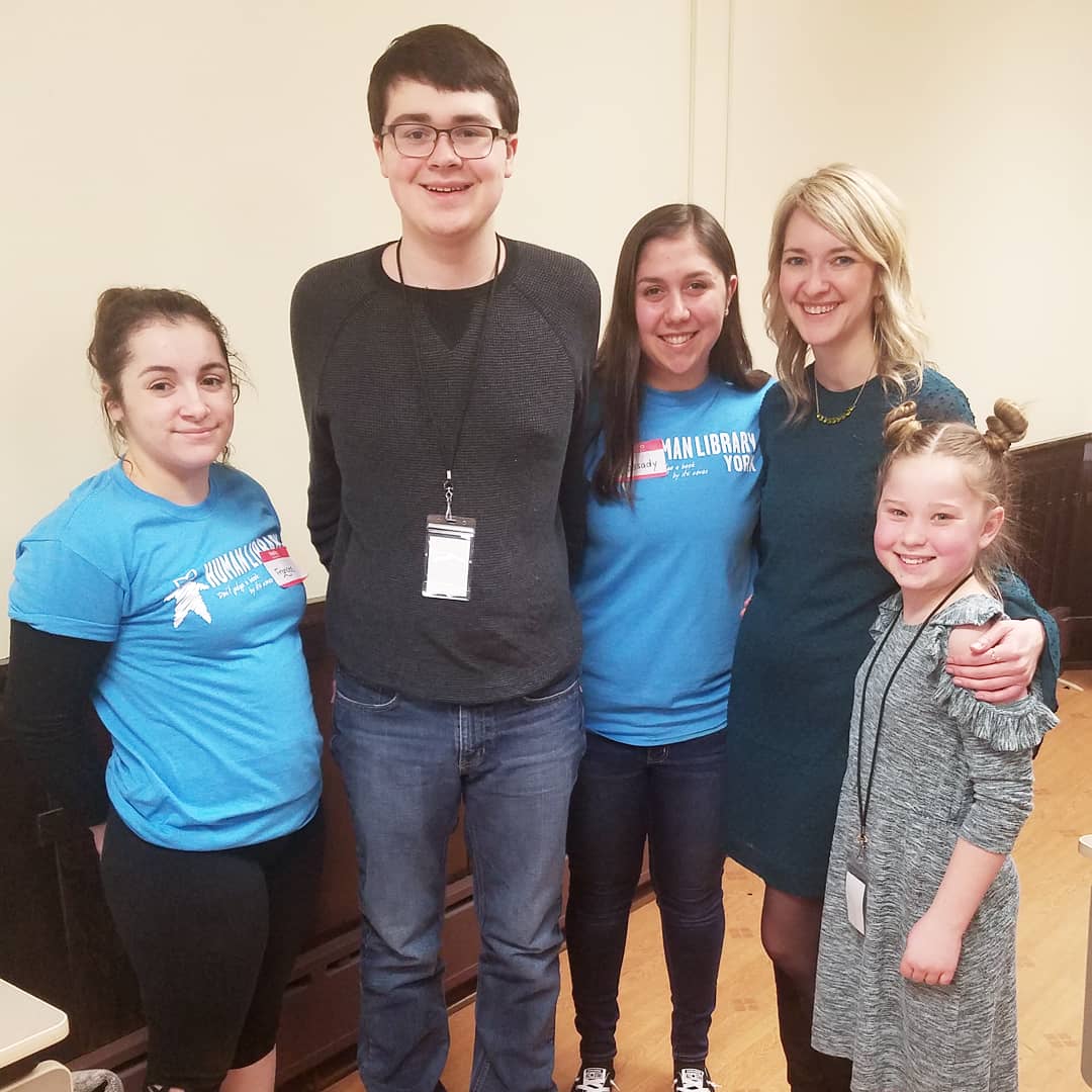 ReachingReaders's tweet photo. Still in awe that I had the chance to share my #HumanLibraryYork experience alongside some of my former students from all different ages and chapters of my own story. I couldn't be more #CYSDProud of who they are today and who they are becoming. #ssspirit https://t.co/BtfxveWFY7