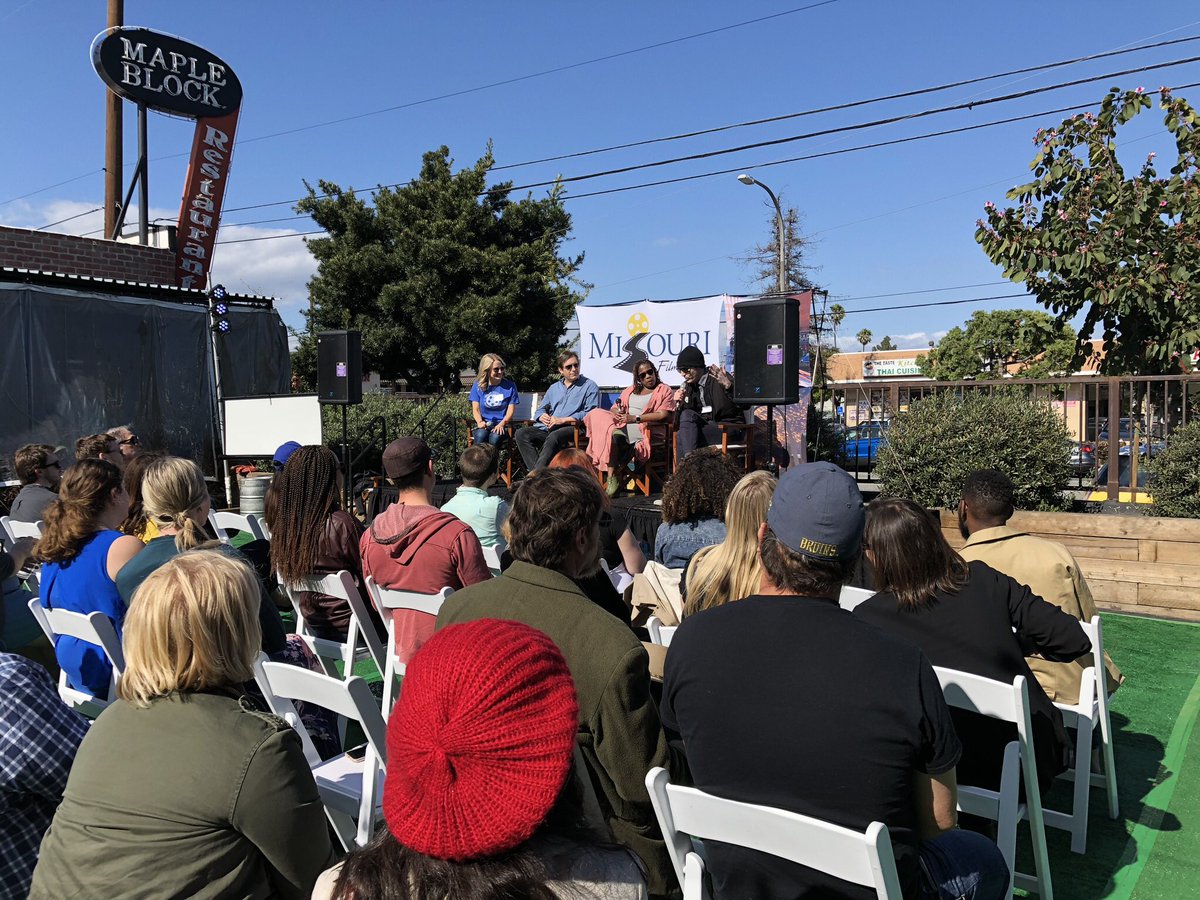 KansasCityFilm's tweet photo. THANK YOU for joining us! MO-KC Film &amp; TV Industry MeetUp was a blast. Shout out to @MapleBlockMeatCompany for the venue and delicious BBQ. Inspiring professional panel, comedy, poetry, improv, jazz, @Boulevard_Beer and networking. #FilminMO #FilminKC https://t.co/TgWJkD9zJf