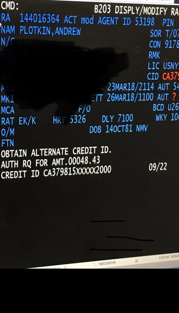 simplyplotkin's tweet image. Had an issue with my @AmericanExpress card while renting a car from @Budget // #amex divulged my private credit information to a stranger w/o my consent while trying to explain why the issue was with the merchant. Photo clearly shows issue was with the #creditcard company
