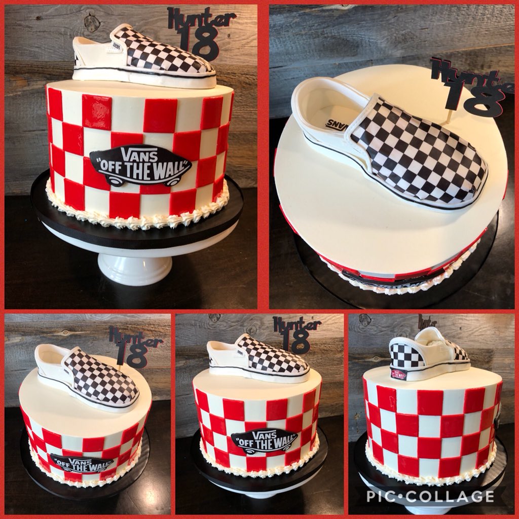 vans off the wall cake