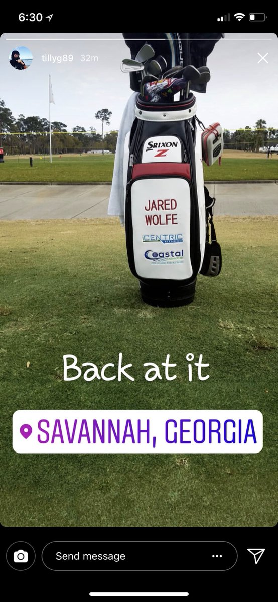 CoastalndorGolf's tweet image. Good Luck to Jared Wolfe this week in Savannah,GA at the Savannah Golf Championship!

#golow #coastalindoorgolf #savannahgolfchampionship #jaredwolfe #icentricfitness #savannahga #webdotcomtour #roadtothepga #jaxgolf #igersjax #jaxbeach #callawaygolf #srixongolf #pgaprofessional