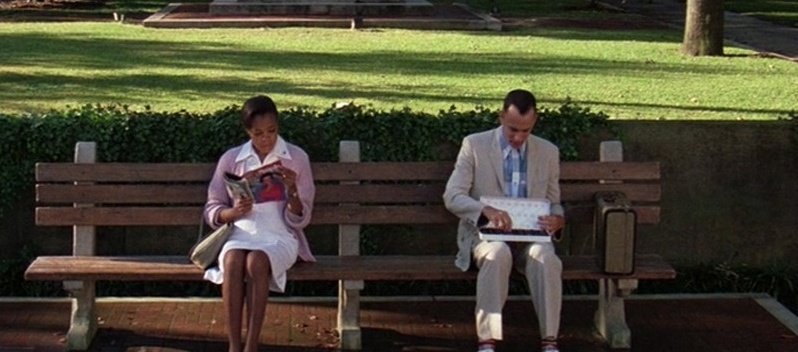 ⠀
My mom always said, life was like a box of chocolates. You never know what you're gonna get.

Forrest Gump. (1994)