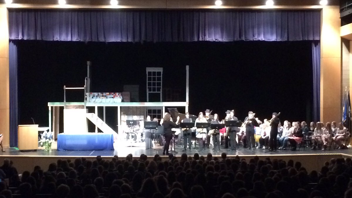 CIHS Academic Letter Award Ceremony, thanks for recognizing students doing great things in academics! Great intro bi the CIHS Jazz band!!