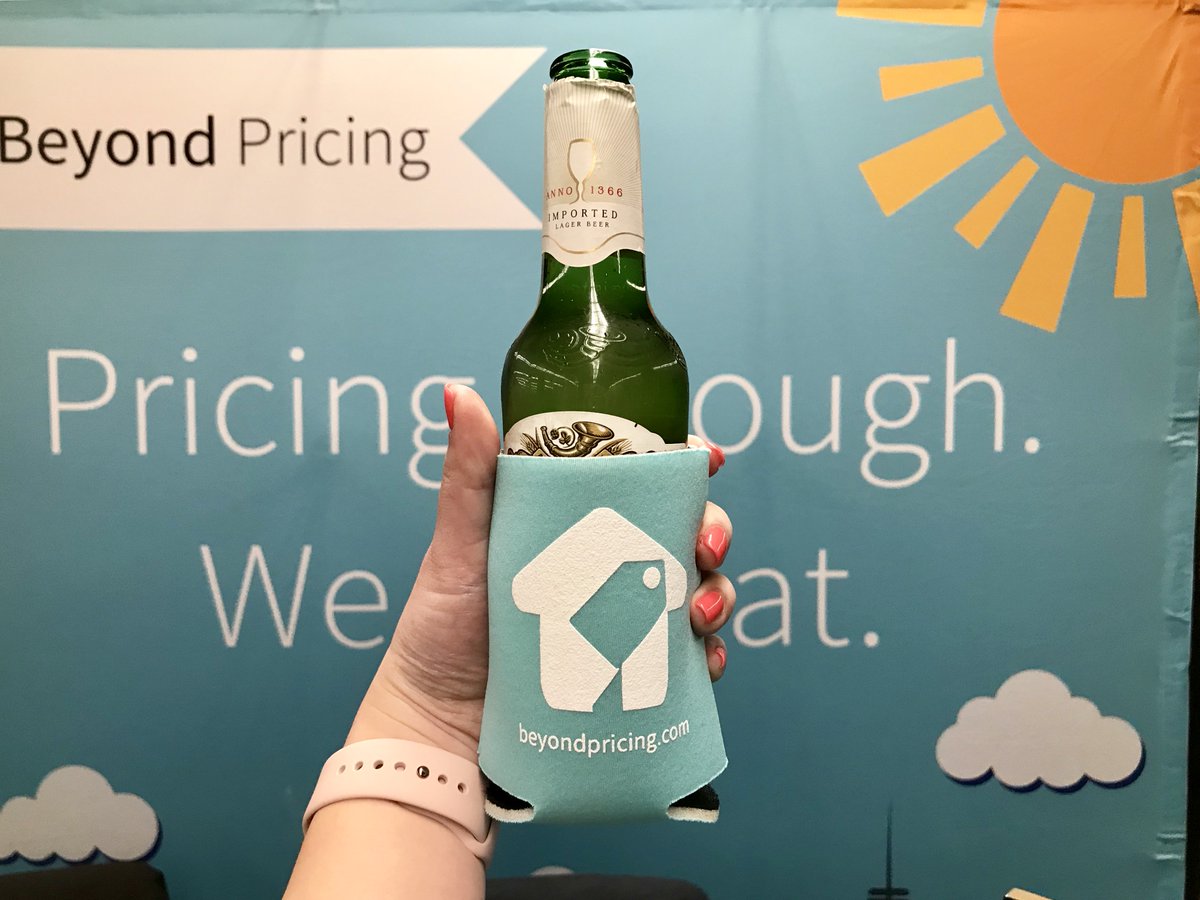 BeyondPricing's tweet photo. Keep your hands warm and dry during the #VRMAWest reception with a Beyond Pricing koozie - come get them at Booth 218! https://t.co/cnsTzwnPRo