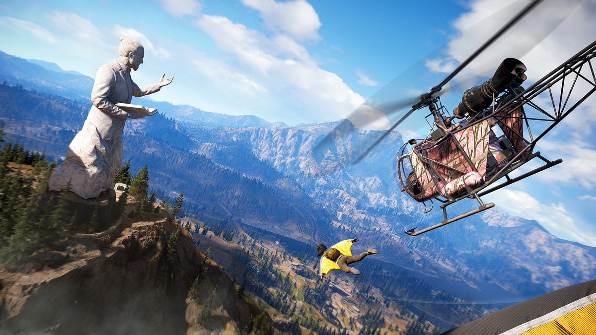 Ubisoft's tweet image. 8 Far Cry 5 starter tips to help you get the jump on The Father and his cult &amp;gt;&amp;gt; news.ubisoft.com/article/far-cr…