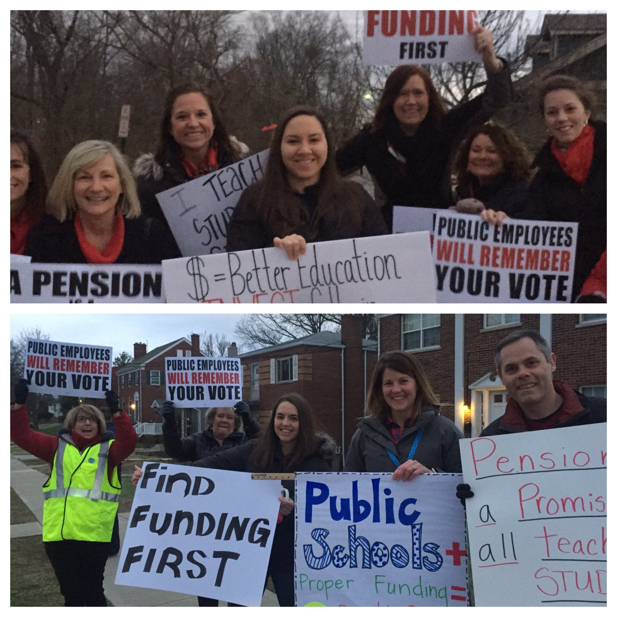 MESFTLibrary's tweet photo. Proud of the Moyer teachers, parents, and kids this morning on Highland Ave! We will keep fighting!!
@FTMoyerES @FTSchools #LoveKYPublicEducation https://t.co/ggh6ACmTdy
