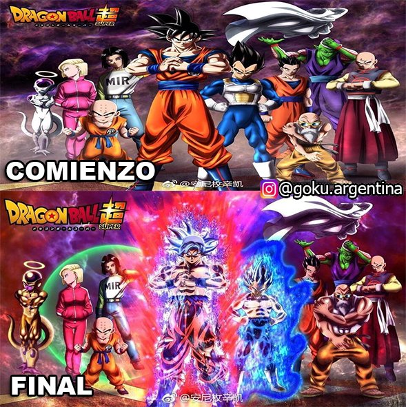 Goku na ze „la evolucion de los personajes en el torneo del poder DragonBallSuper goku vegeta freezer dbs dbsuper lunesdeganarseguidores https //t.co/srWeTwy37R” / en el torneo del poder Goku na ze „la evolucion de los personajes en el torneo del poder DragonBallSuper goku vegeta freezer dbs dbsuper lunesdeganarseguidores https //t.co/srWeTwy37R” /