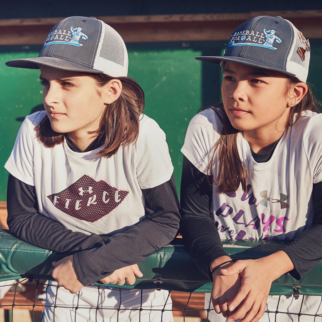 Check out the <a href="/Kohls/">Kohl's</a> campaign launching April 2nd with <a href="/Underarmournext/">UnderArmourNextManUp</a> and #sheplayswewin #spww. Maggie was psyched to be included with her <a href="/DCGirlsBaseball/">DC Girls Baseball</a> friends.