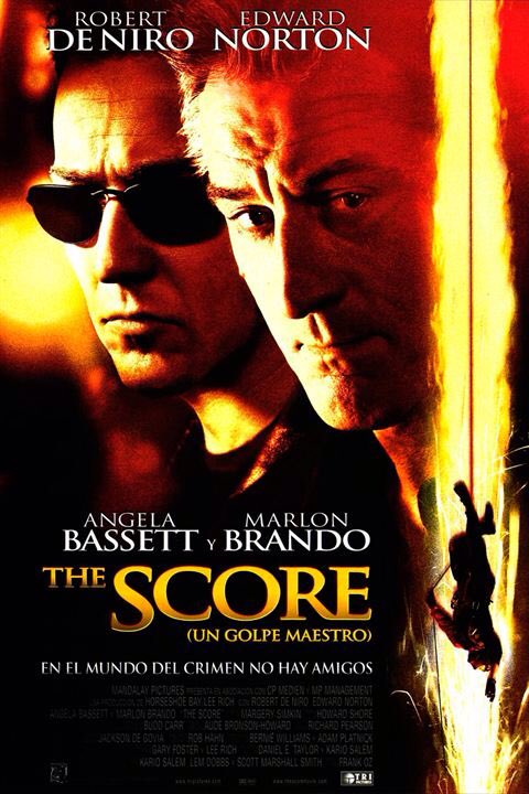 3HorsesRadio's tweet photo. the Score (2001) a time-capsule of early-aughts cinematic stylings 3 acting legends plan a mission-impossible style heist of a shiny scepter in Quebec Nortons offensive affection fits scummy character De Niro has class &amp; older BRANDO has a blast its entertaining *** #lilweeviews https://t.co/fHECprygdo