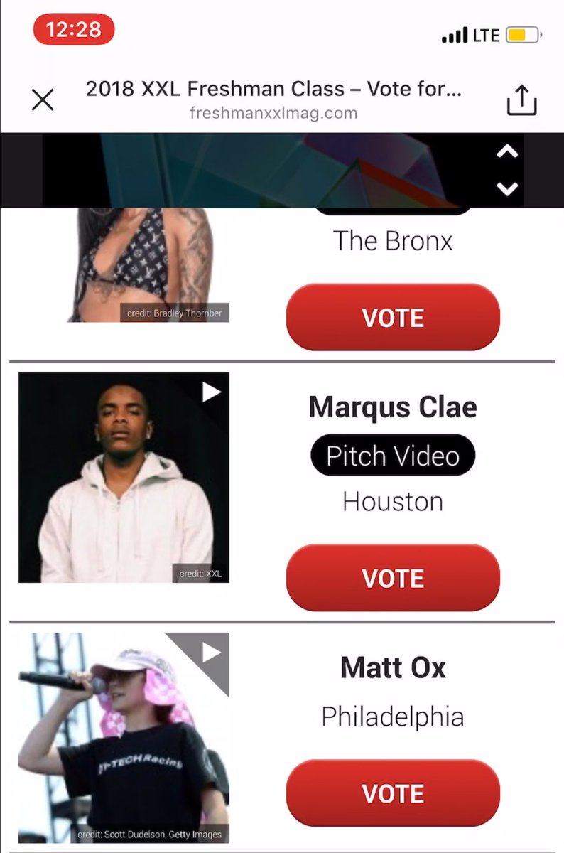 mattoxclout's tweet photo. Go vote for Matthew @mattox__ https://t.co/TyeG1rTZpR