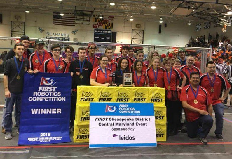 What an amazing weekend! Champions at the CHS Central Maryland event and winners of the Quality engineering award! Thanks to our great partners <a href="/FRC1629/">GaCo Team 1629</a> and 1727. Fantastic finish to a great event. Thanks <a href="/Powerhawks1111/">Power Hawks Robotics</a> for hosting! <a href="/FRCTeams/">FIRST Robotics Competition</a> #PowerUp