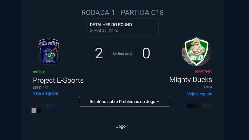 JeehMuniz27's tweet image. GGWP 10x0 contra a Mighty Ducks !! #GoProject