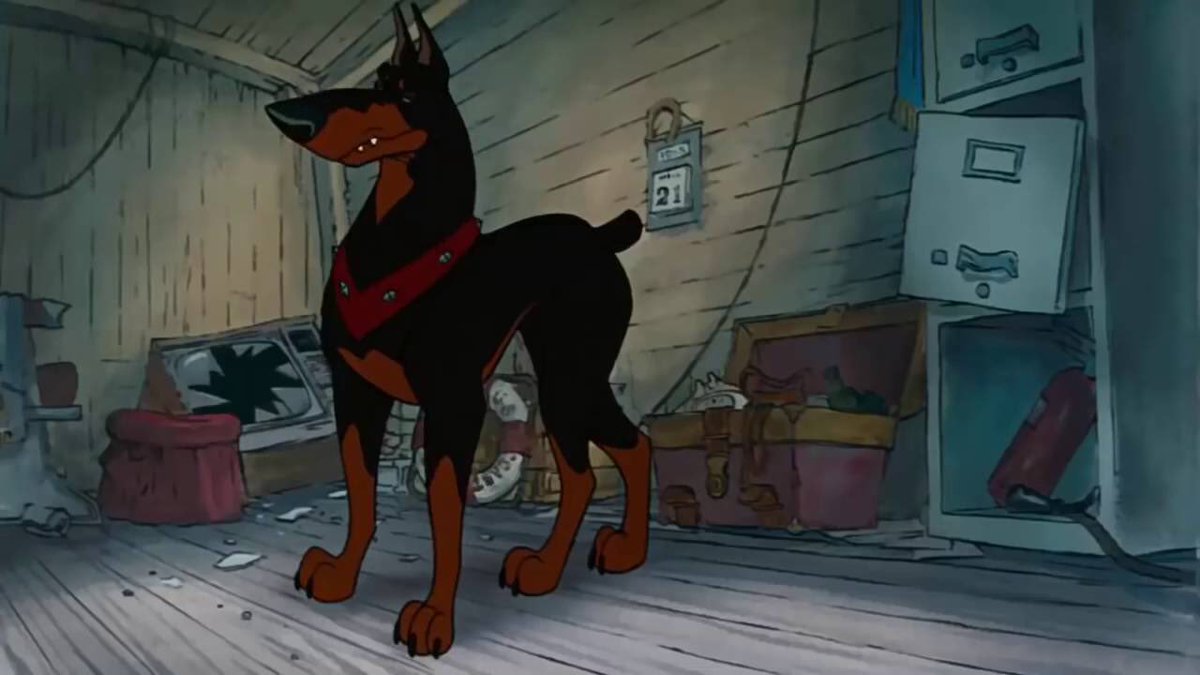 if you watched Oliver and Company and didn’t have a crush on Roscoe you’re wrong