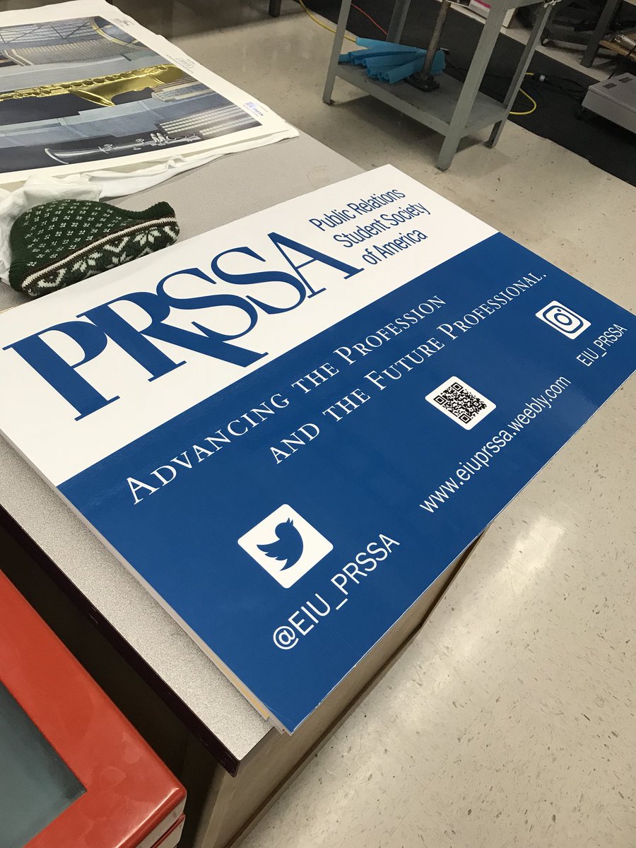 MelissaStone_'s tweet photo. Super happy with the way my project for my Cross-Media Technology turned out! I can’t wait for @EIU_PRSSA to use this bad boy in the future. 😎 https://t.co/wwhBXLrKIQ