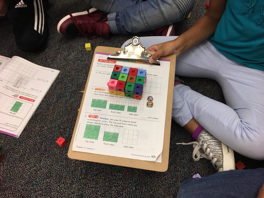 MrsReilly2WR's tweet image. Making #rectangularprisms can get a little messy sometimes. #geometryinaction @GoMathAcademy @WitterRanchElem @NatomasUSD