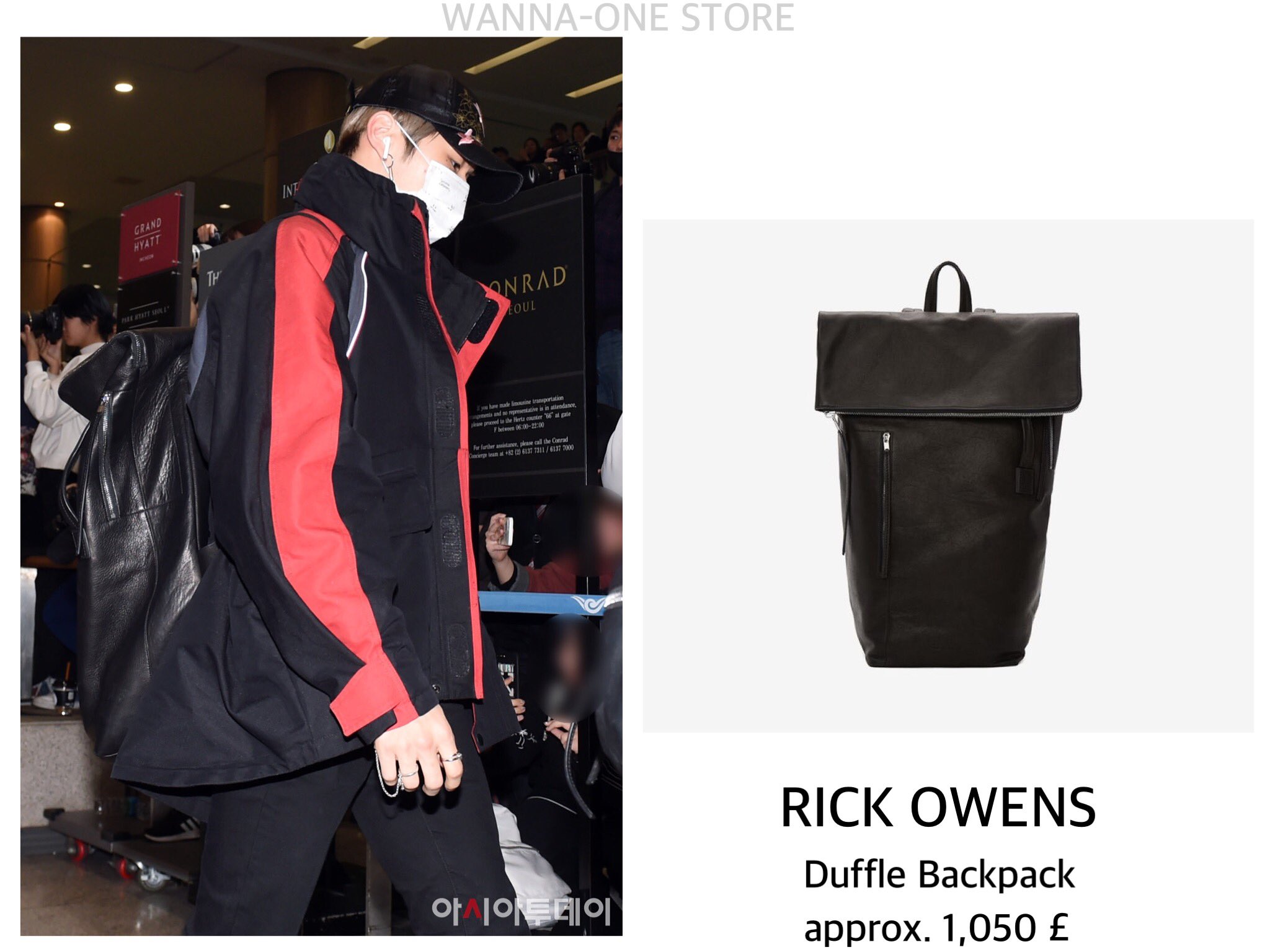 Rick owens duffle backpack new arrivals