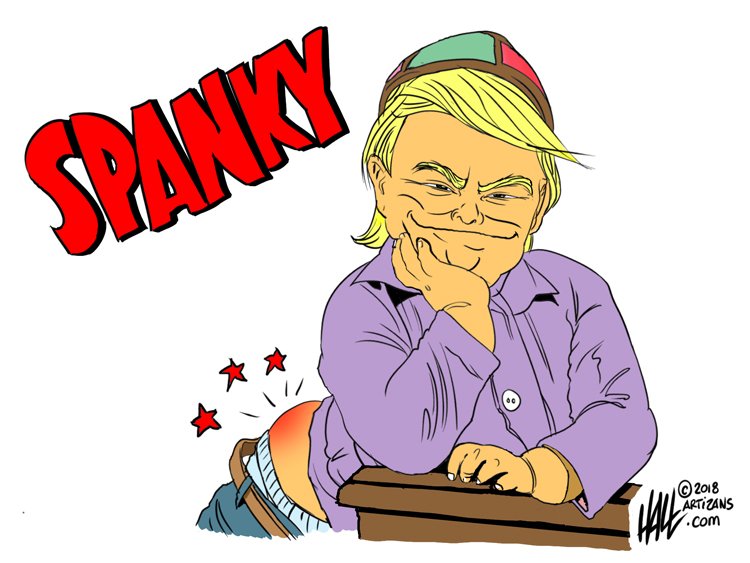 halltoons's tweet image. The Little Rascal. #Spanky #SpankyTrump #spankme #StormyDaniels #stormyspanks #trump @laloalcaraz @realDonaldTrump @co_rapunzel4 @reddroostermann @MaggieJordanACN @JuddApatow
