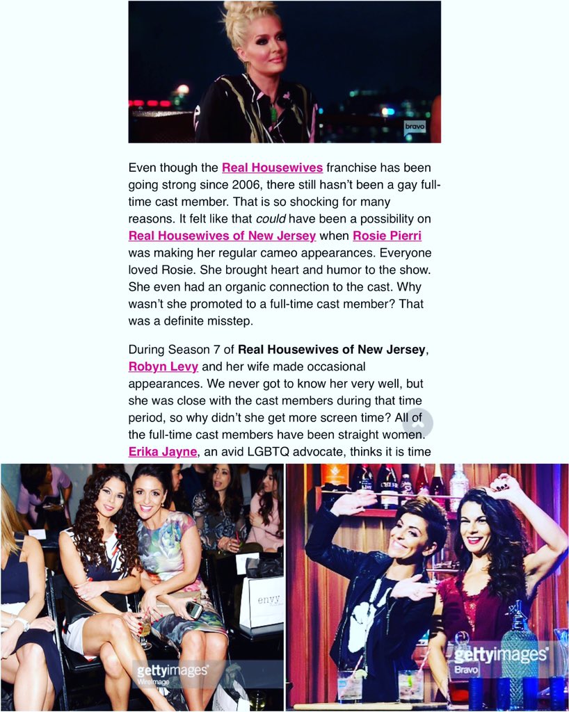 RobynJLevy's tweet photo. YASSSSS!!!! Thank you @erikajayne and @RealityAshhole 
Finally! 
They need a #LESBIAN couple.      💄It's WAY overdue! 💄
love for all of the franchises... but c'mon! ~ #robynlevy xo https://t.co/LkxbBO4sbB