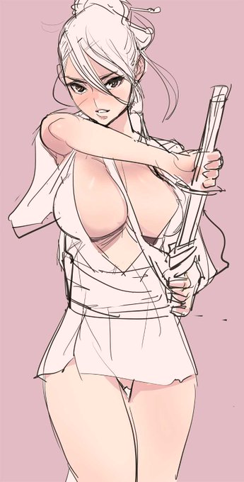 おは…こんにちわー!

TLに綺麗な桜画像や美味しそうなメシ画像が流れてきても
諦めきってて心一つ動かさないんですけど、他人さまのrkgkが
流れてくると堪えきれなくなってついつい落書き。

「拙者、パイスラ侍。抜けば斬る!」
ふう…。
頑張ってまーす! 