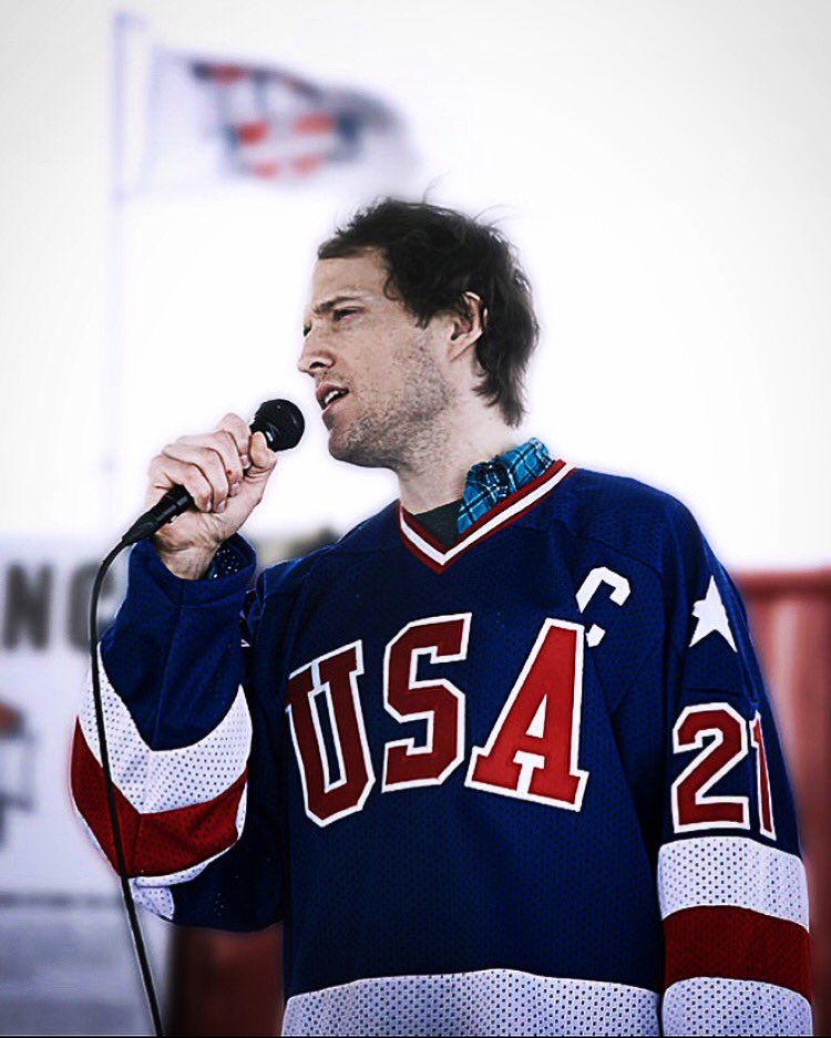 Brian Papson (@brianpapson) on Twitter photo Is was an honor to sing our nations great anthem at the Thompson’s Point Hockey Classic championship game in Portland wearing a vintage Mike Eruzione sweater! Thanks to Billy and <a href="/ThompsonsPoint/">Thompson's Point</a> for having me! 🇺🇸 <a href="/MERUZIONE/">MIKE ERUZIONE</a> Is was an honor to sing our nations great anthem at the Thompson’s Point Hockey Classic championship game in Portland wearing a vintage Mike Eruzione sweater! Thanks to Billy and <a href="/ThompsonsPoint/">Thompson's Point</a> for having me! 🇺🇸 <a href="/MERUZIONE/">MIKE ERUZIONE</a>