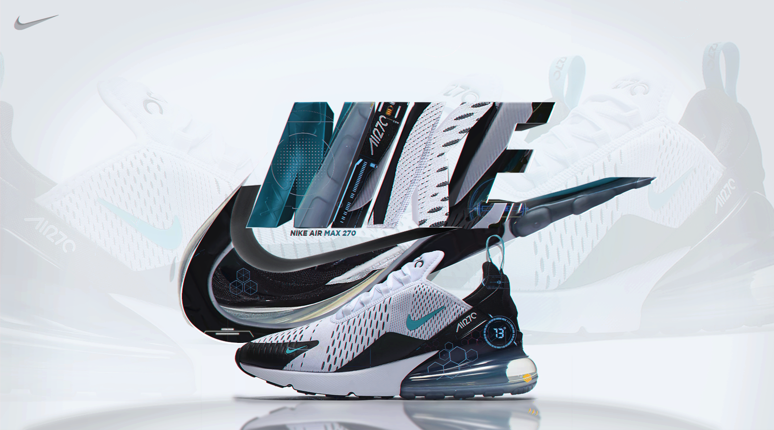 Nike 270 advert online