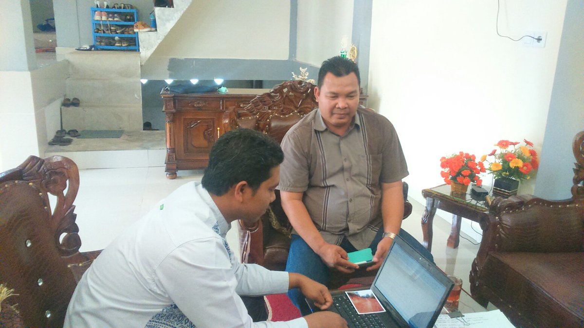 Ryce_G's tweet image. Mendampingi penyusunan laporan pertanggungjawaban dana desa Pasir Jaya dan Lubuk Tabun