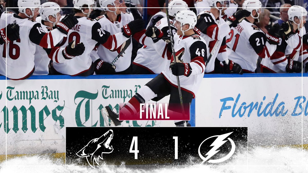 Arizona Coyotes tweet media