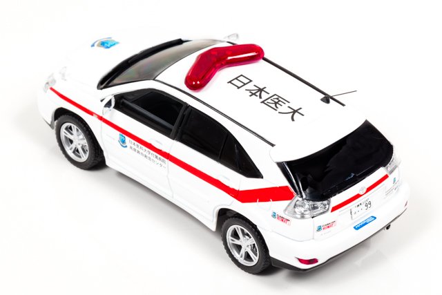 ミニカー予約】 1/43 日本医科大学付属病院高度救命救急センター