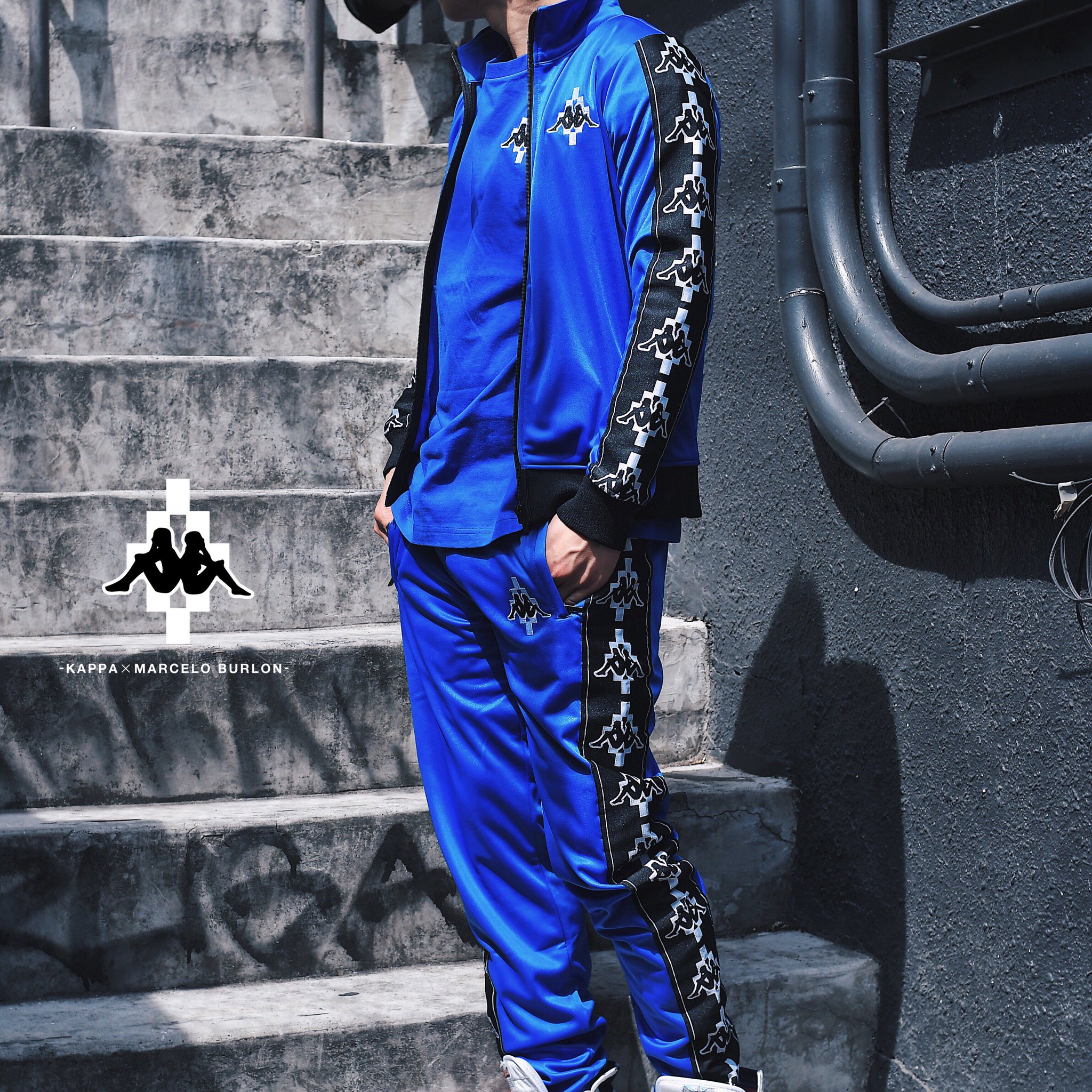 MARCELOBURLON トラックパンツ マルセロブロン - 通販 - guianegro.com.br