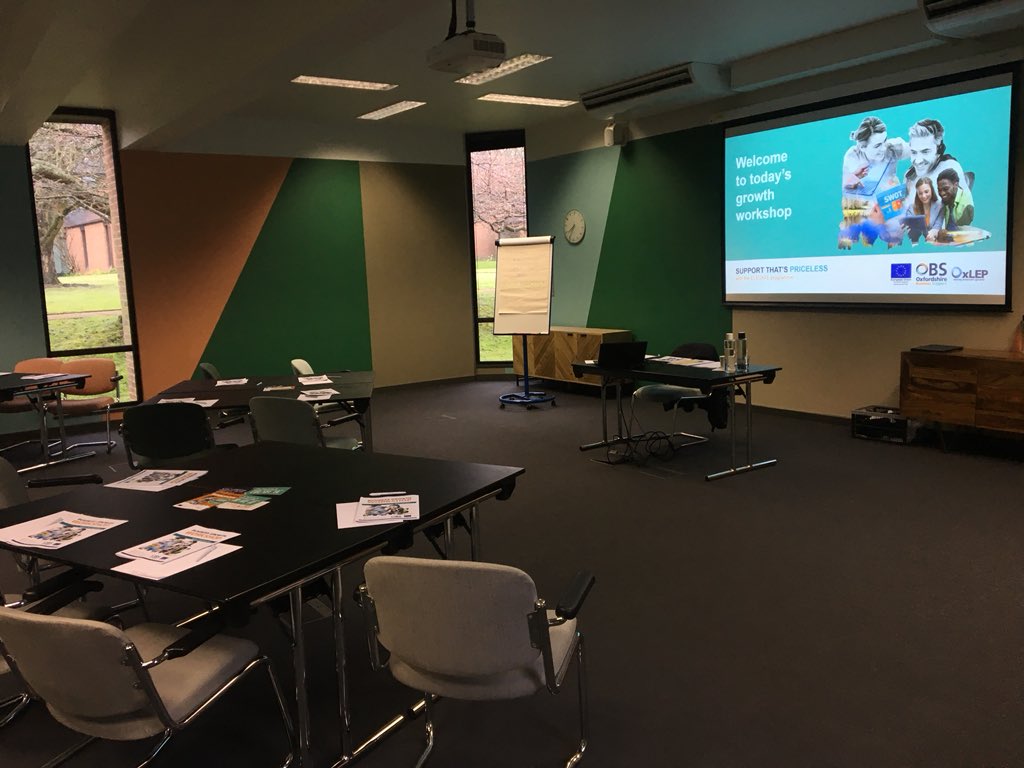 Ready for part 2 of the digital marketing training? We’re in the Harcourt Suite in Eynsham Court ready for you <a href="/OxLEP_Digital/">OxLEP</a>