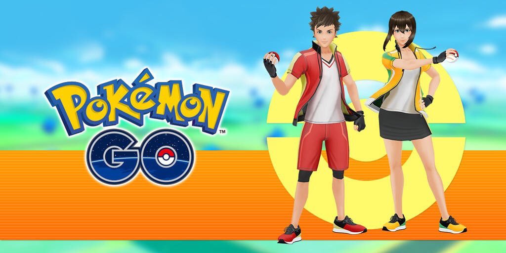 PokemonGOHubES's tweet photo. Entrenadores, ¿sois expertos en defender los Gimnasios? ¡Muestra el orgullo de tu equipo con los elementos de avatar de Líder de Gimnasio! En función del nivel de medalla de Líder de Gimnasio, las prendas del traje se desbloquearán para poder comprarlas. https://t.co/0GiDx0wMSU
