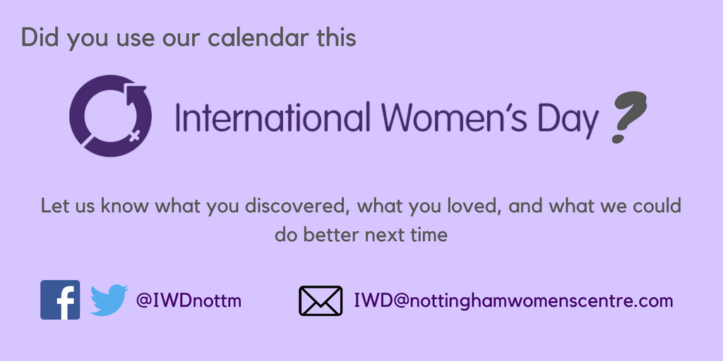 International Women's Day Nottingham tweet media