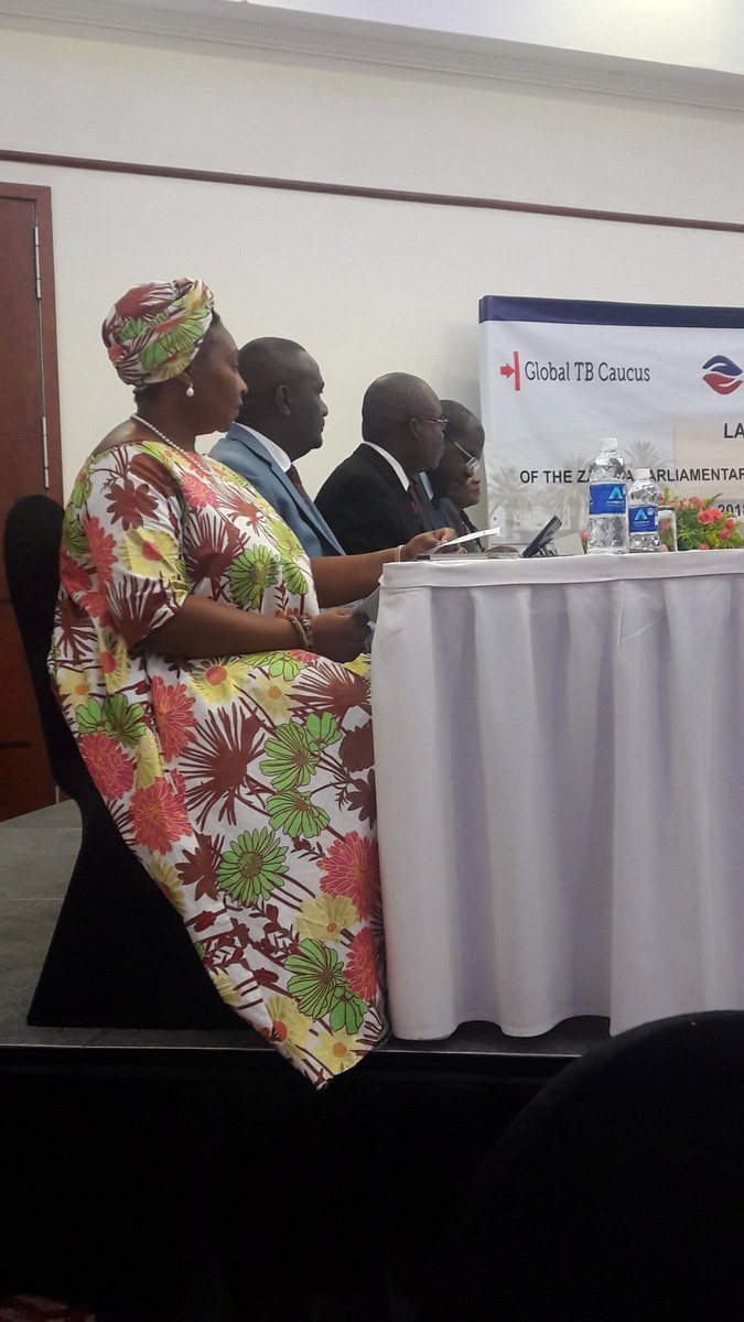 EvalineKibuchi's tweet photo. Launching the  Zambia TB caucus. Hon. Mule and Yvonne chaka chaka at the event. #zambiaTBcaucus https://t.co/u9VhzuhB6P
