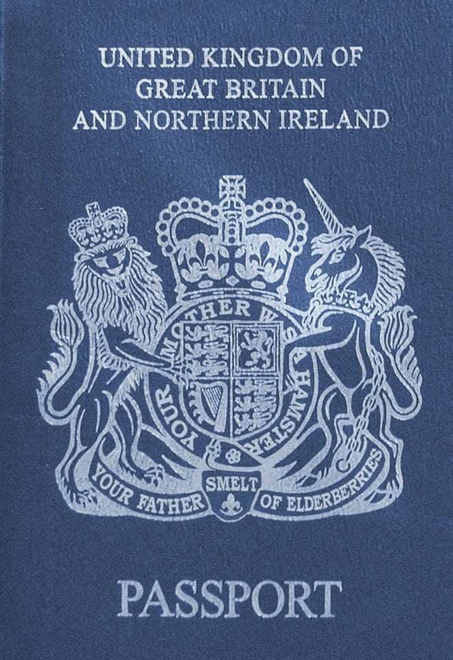 France, who are designing and supplying our new Blue British Passports have released the final draft...